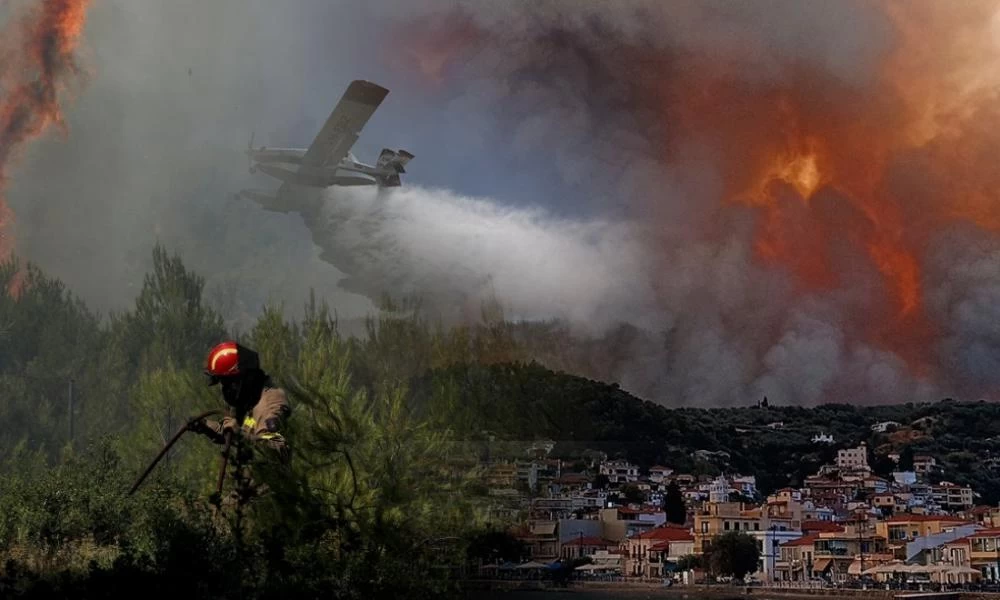 Ο δήμαρχος Σκιάθου αφηγείται εφιαλτικές στιγμές από την φωτιά στην Εύβοια
